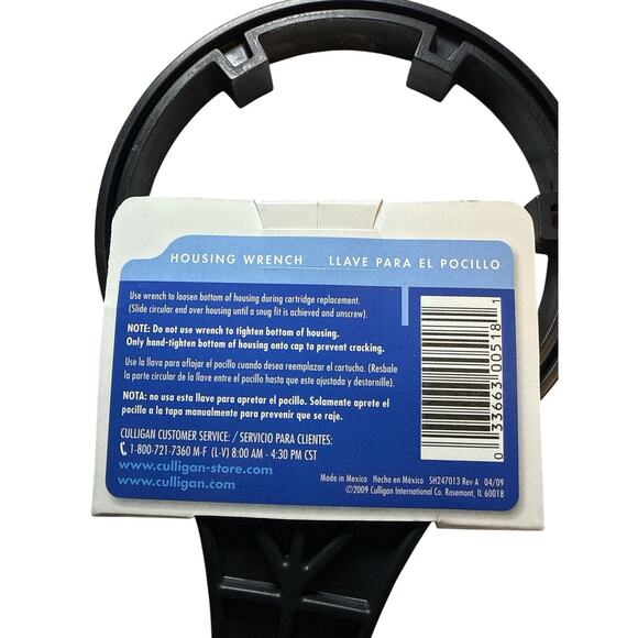 Culligan SW-1 Slim Line Housing Wrench Handle Mark SW-1A - Picture 3 of 6
